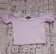 Różowy letni top damski 