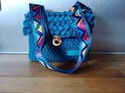 Torebka "Mari" ręcznie robiona na szydełku 