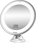 BEAUTURAL Lusterko kosmetyczne z 10-krotnym powiększeniem