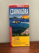CZARNOGÓRA (1:275 000) mapa