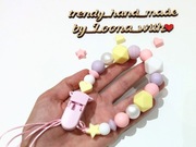 Zawieszka do smoczka, uchwyt do smoczka, klips do smoczka