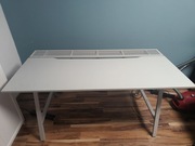 Biurko Gamingowe Ikea 160x80 UTESPELARE Białe