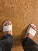 Klapki białe Kappa rozmiar 40 - Warszawa