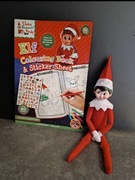Psotny Elf on the shelf elf badly behaving chłopiec dziewczynka