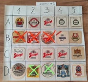 Podkładki, podstawki pod piwo po 2 zł zestaw za 35 zł, Nr1 cały świat 