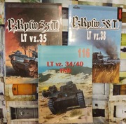 3 x czołg LT vz.: 35 + 38 + 34/40 TNH PzKpwf 35 38 (T)