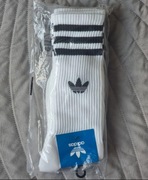 Długie skarpety Adidas Originals High Crew Socks White 3 pairs