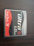 Karta pamięci SanDisk Ultra II CompactFlash CF 1.0 GB - Retro Foto / Audio