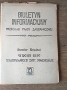 Węgry 1956 trzynaście dni nadziei-"bibuła"1980r.