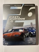 Szybcy i wściekli 6 fast and furious 6 film blue ray steelbook steelbox