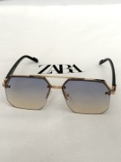 Okulary przeciwsłoneczne męskie z metalową ramką Modern Style ~ Zara