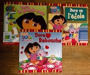 Przygody Dory po francusku książeczki dla dzieci