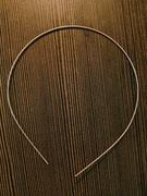 Opaska przepaska na włosy metalowa