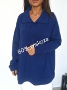 Niebieska bluza sweterek 4xl 
