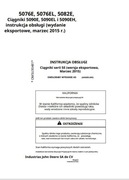 Instrukcja obsługi John Deere 5076 E, 5076 EL, 5082 E, 5090 E, 5090 EL PL