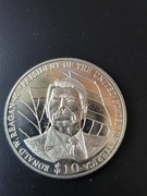 Liberia 10 $ 2004 rok 