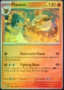 Pokémon TCG Flareon (MEW 136) Holo