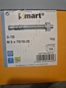 Kotwa do betonu pierścieniowa wbijana SMART 8x75