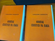 ODDZIAŁ CHORYCH NA RAKA A. Sołżenicyn wyd. INSTYTUT LITERACKI PARYŻ 1971