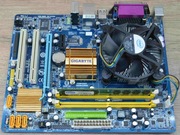 Płyta główna Gigabyte GA-G31M-S2C, Intel Pentium Dual Core, cooler, RAM 2GB