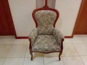 Fotel ludwikowski tron