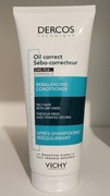 Vichy DERCOS OIL CORRECT Odżywka normalizująca sebum skóry głowy 200ml