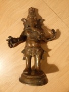 Figurka GANESA brąz Indie XIX/XX wiek