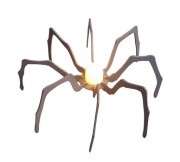Świecznik, tealight, pająk, dekoracja, jesień, Halloween, na stół 