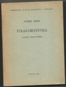 Folklorystyka Ogólne Wprowadzenie - Nedo Paweł
