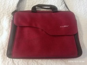 torba laptop 17'' duża bordowa