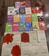 Książki po 2,40zł Zestaw 27 książek Romanse Kryminał Biblioteka nau. i inne