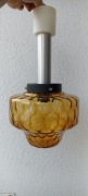 Lampa Spółdzielnia Twórczość Gliwice vintage PRL space age lata 60 żyrandol