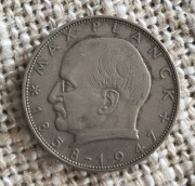 Niemcy RFN 2 marki 1958 F Max Planck 