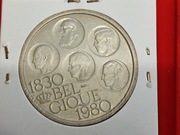 W-B-A1 Belgia 500 Franków 1980 Srebro