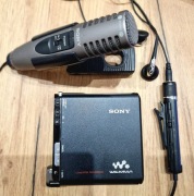 Sony MZ-RH1 Hi-MD Walkman | Graal MiniDisc | OLED | Zestaw + ECM-MS907