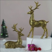 Figurki kolekcjonerskie myśliwskie JELENIE BYKI. Na prezent. Wieniec. Nowe.