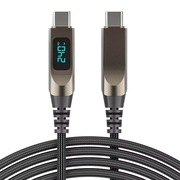 Kabel usb c 1.2m z pomiarem mocy