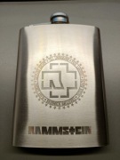 Rammstein pierśiówka ze stali nierdzewnej 