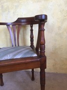 Fotel rogowy dębowy