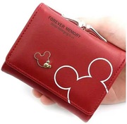 Portfel - Portmonetka na zamek - czerwona lub szara - wysyłka w cenie 