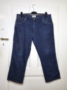 Granatowe bawełniane jeansy W38 L32 texas Wrangler vintage