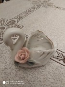 Łabędź figurka porcelanowa 