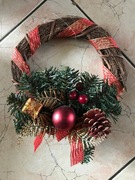 Wianek wieniec świąteczny stroik