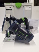 Festool Zagłębiarka TSC 55 KEB Basic + 2 x aku 5,0 + szyna + kątownik