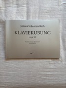 Nuty na organy. Bach - Klavierubung III