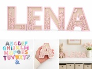Dekoracyjna litera | personalizacja | prezent