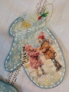 ZAWIESZKI DEKORACYJNE NA CHOINKĘ  DZIECI  ZESTAW 2 SZTUKI