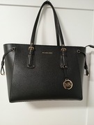 Skórzana shopperka torebka Michael Kors nowa czarna