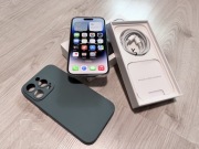 Apple iPhone 14 Pro 128GB Srebrny (Silver) 100% Baterii Etui MagSafe