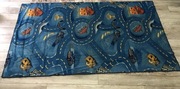 DYWAN DISNEY CARS 150x250 AUTA DROGI WYŚCIGI - dziecięcy, niebieski